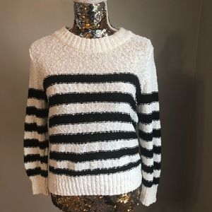 Striped Knit Sweater